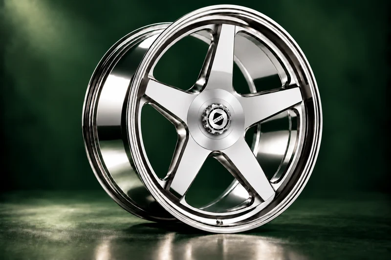 STRAKE 305 GT, polished chrome