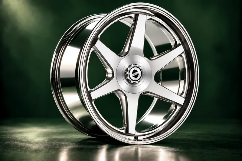 STRAKE 307 GTS, polished chrome