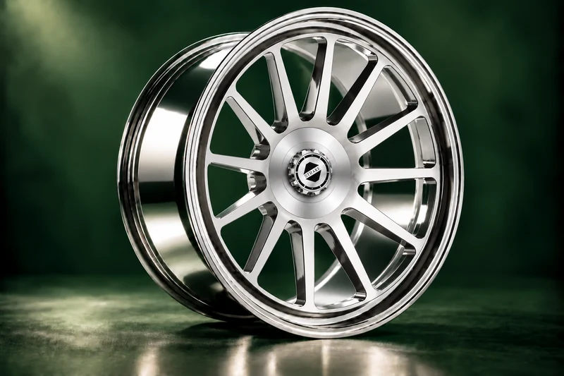 STRAKE 313 GT, polished chrome