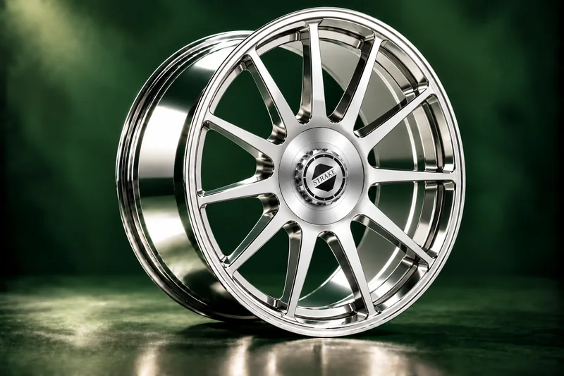 STRAKE 313 GTS, polished chrome