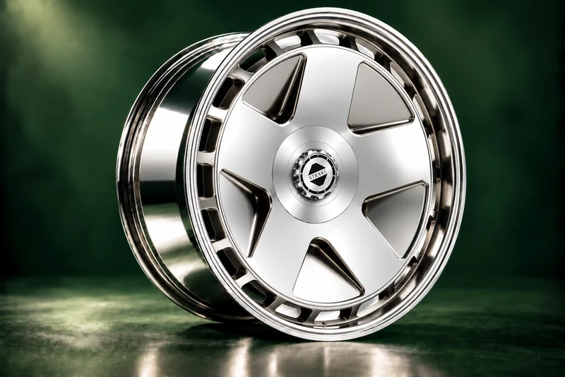 STRAKE 555 GTM, polished chrome